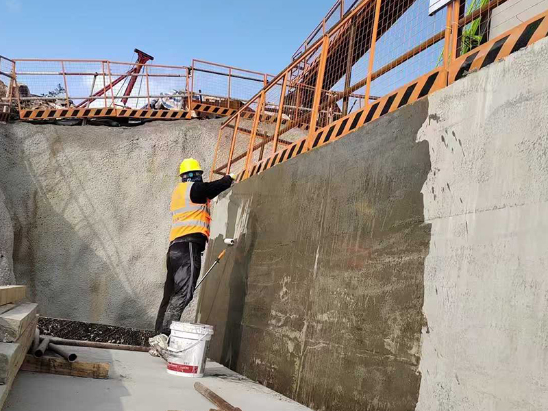 富翅门公铁两用大桥18号墩柱承台
